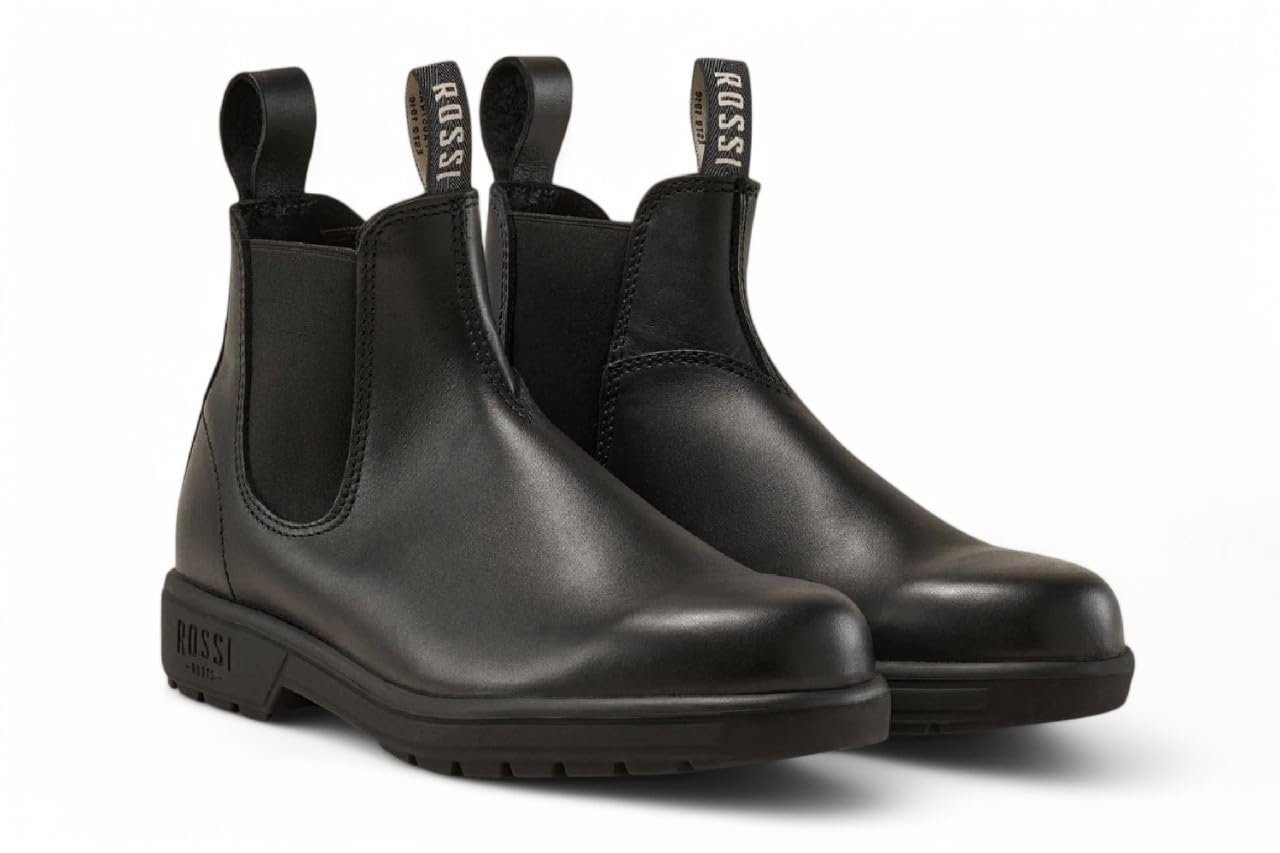 Челсі Infinity Leather Rossi Endura 303 Шкіряні Австралійські Унісекс Міцні Робочі Черевики до Щиколотки, фото №3