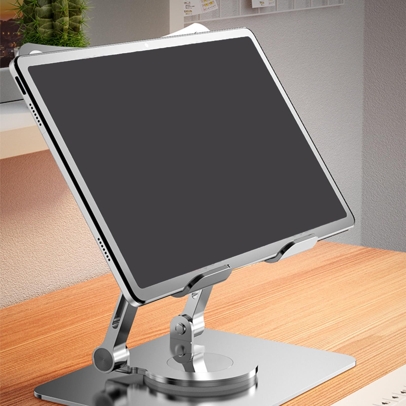 Підставка для ноутбука, мобільних телефонів, планшета, багатофункціональна, настільна, для лінивих, обертається на 360 градусів, складна, регульована, фото №2
