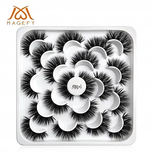 Накладні вії Щільні 5D Натуральні (чорний, один розмір) synthetic.ua - Фото 1