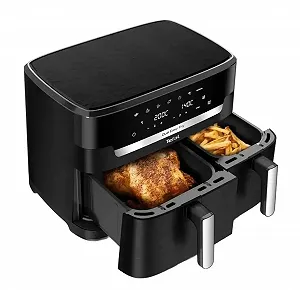 Мультипечь Tefal Dual Easy Fry EY942H 11L synthetic.ua - Фото 1