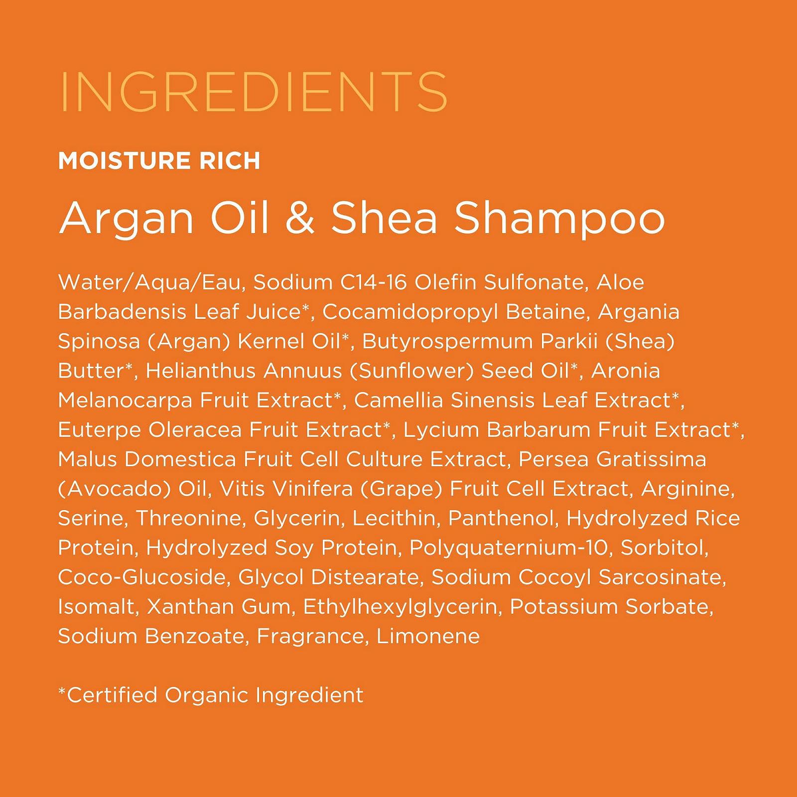 Шампунь Andalou Argan and Sweet Orange Moisture Rich 340 мл, фото №3