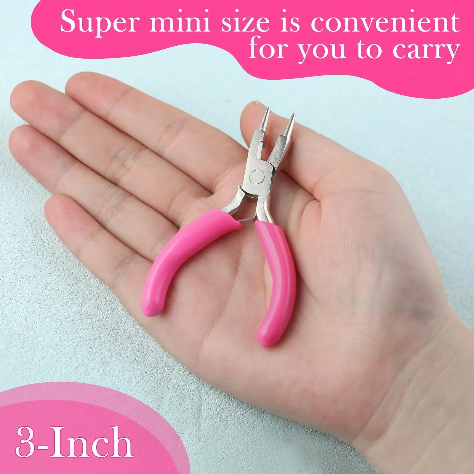 Круглогубцы LEONTOOL Mini 3 Дюйма для изготовления ювелирных изделий, фото №6 Круглогубцы LEONTOOL Mini 3 Дюйма для изготовления ювелирных изделий, фото №6