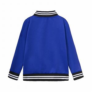 Куртка Mud Kingdom Бейсбольная Полосатая Спортивная для Мальчиков и Девочек на Молнии synthetic.ua - Фото 1