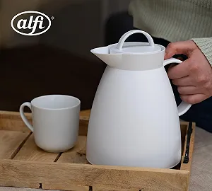 Термос Alfi 1 л белый synthetic.ua - Фото 1