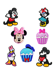 Джибітси Міккі Маус Mickey Mouse Дісней Jibbitz 7 шт аксесуари крокс прикраса Dz_162_5 - Фото 1