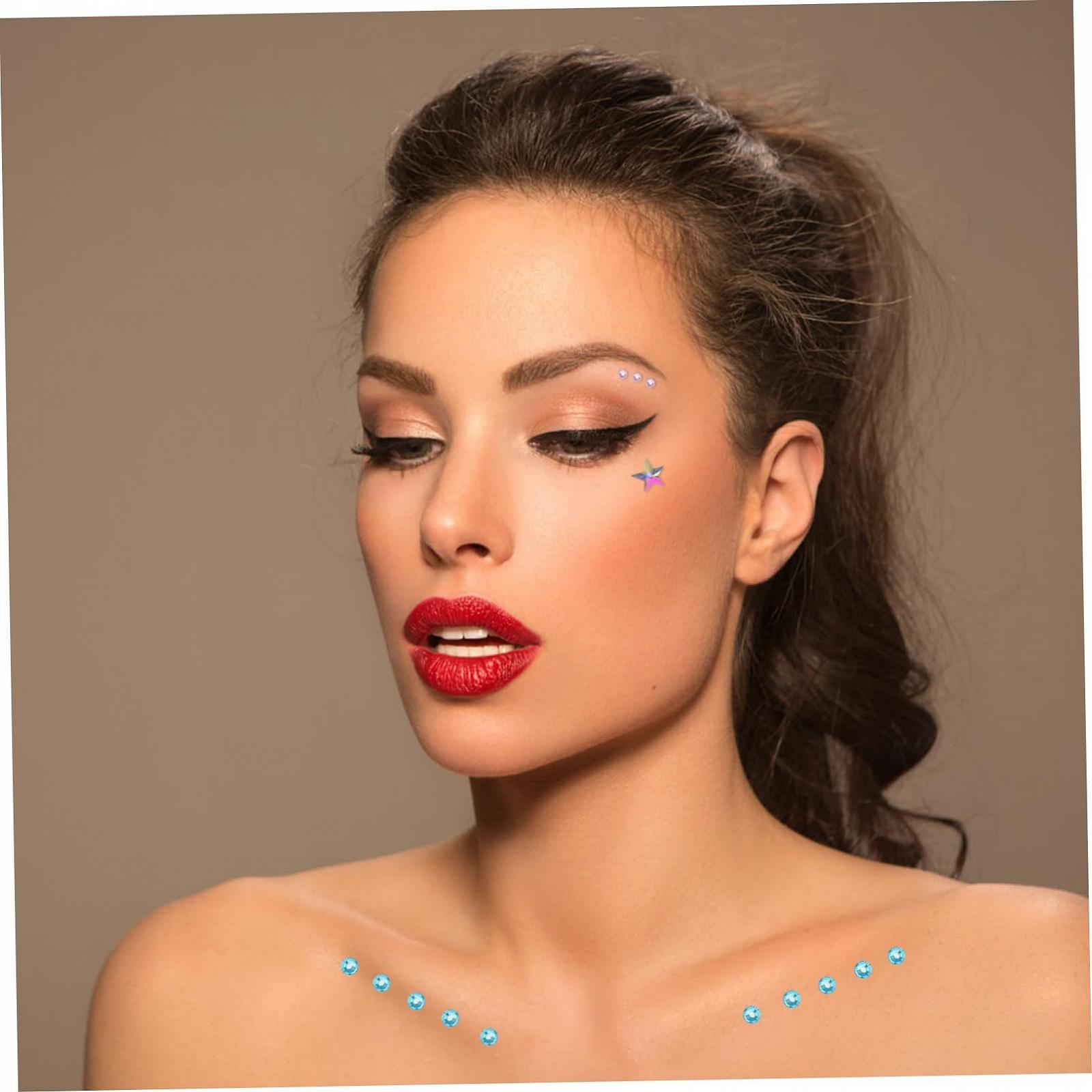 Наклейки Стрази для нігтів 12 аркушів, фото №2