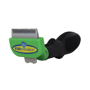 Фурминатор для чистки шерстки кошек и собак лезвия 4,5 см с кнопкой FURminator - Фото 1