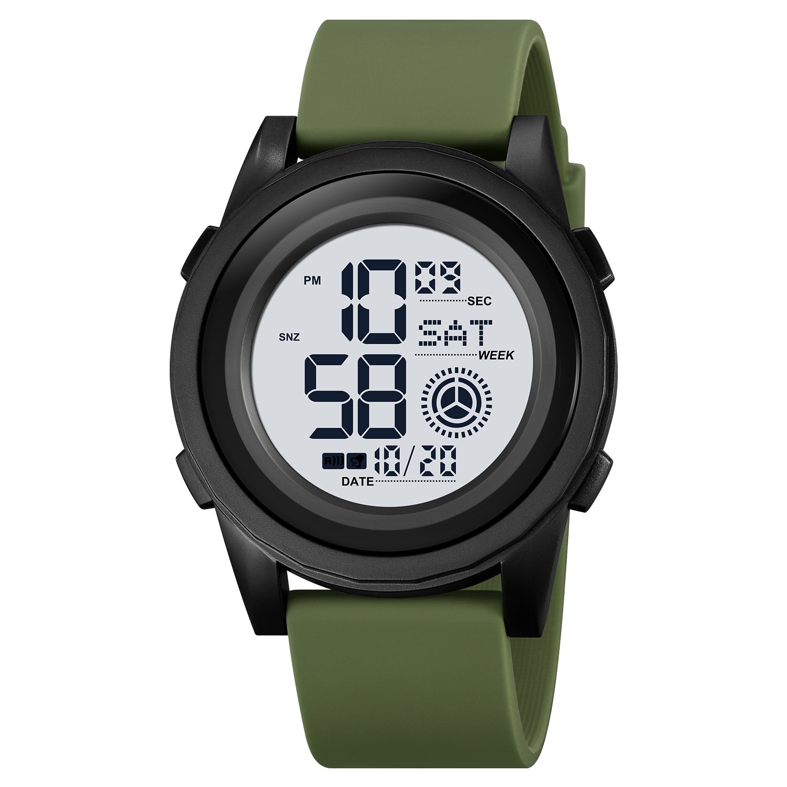 Годинник Skmei 2082AGWT Army Green White SALE, фото №1