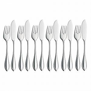 Купити Набір рибних столових приборів WMF Premiere Cromargan Protect Steel, 12 предметів, полірований - Фото 1 Набір рибних столових приборів WMF Premiere Cromargan Protect Steel, 12 предметів, полірований - Фото 1