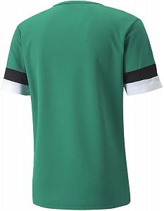 Футболка Puma teamRISE Jersey зелений  S synthetic.ua - Фото 1
