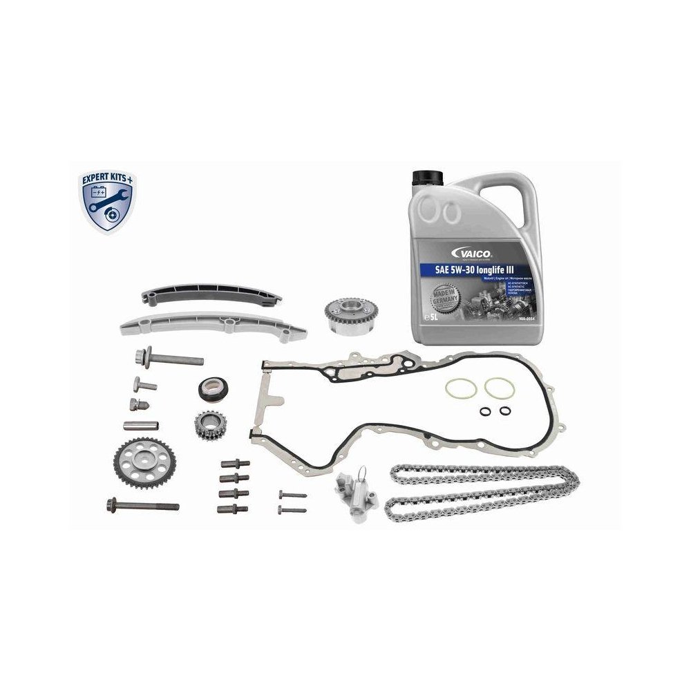 Комплект цепи ГРМ VAICO EXPERT KITS + V10-10030 для VW VAG, фото №1