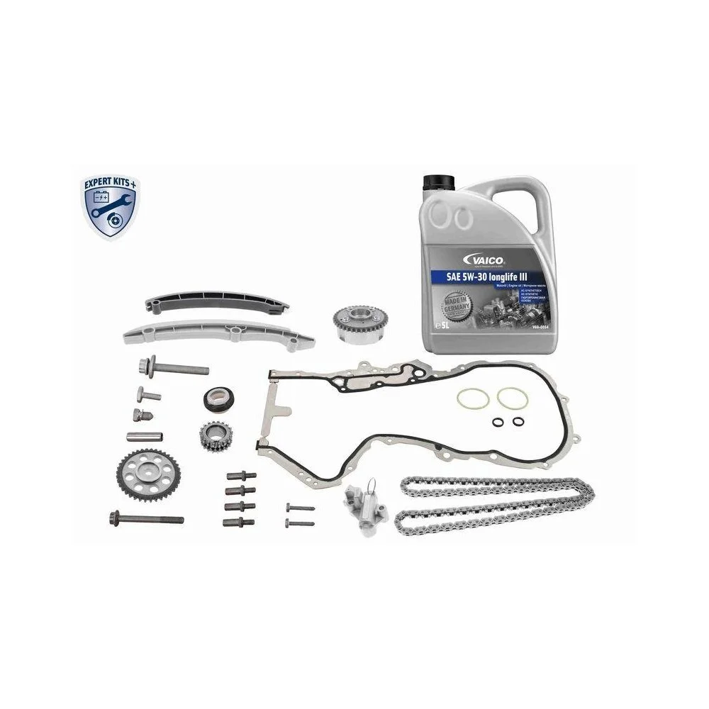 Комплект цепи ГРМ VAICO EXPERT KITS + V10-10030 для VW VAG, фото №1