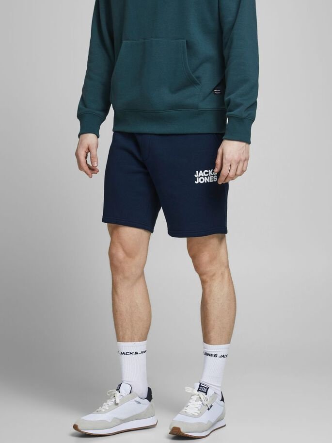 Шорты Jack&Jones SWEAT SHORTS GMS STS 12186787 Tёмно-синий S, фото №1