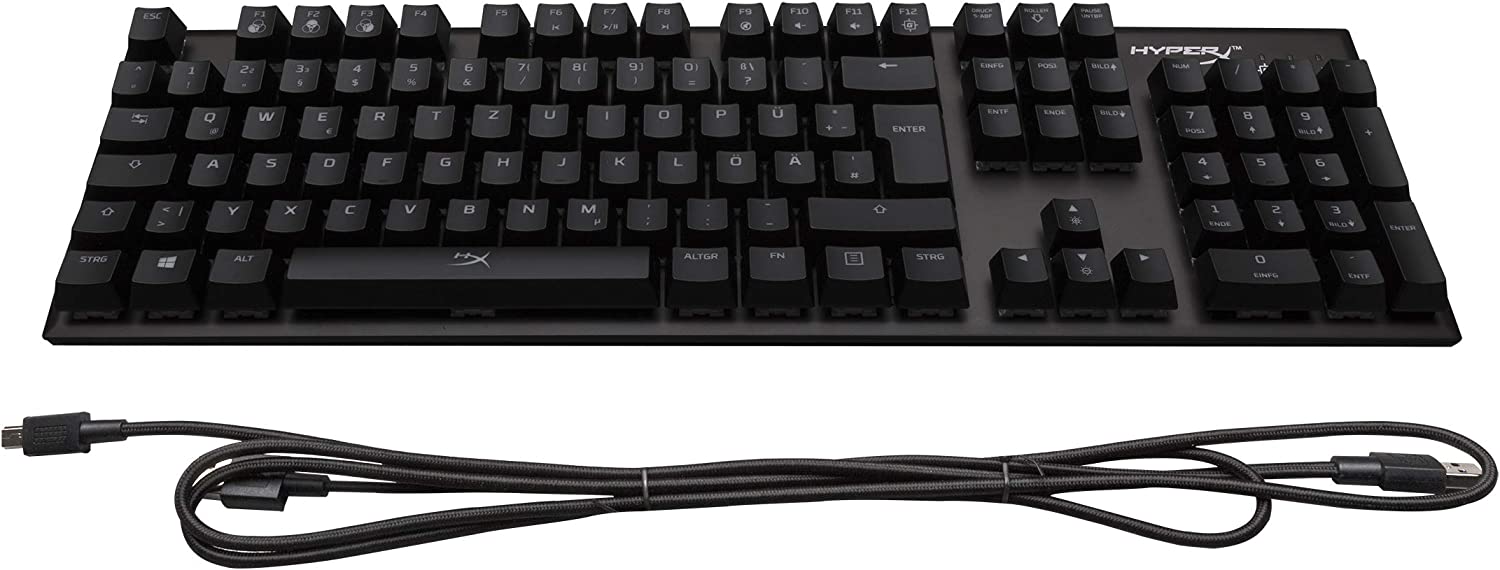 Ігрова клавіатура HyperX Alloy FPS RGB / Механічна / USB / Grey Switch / RGB підсвітка / UKR / Black (HX-KB1SS2-RU), фото №4