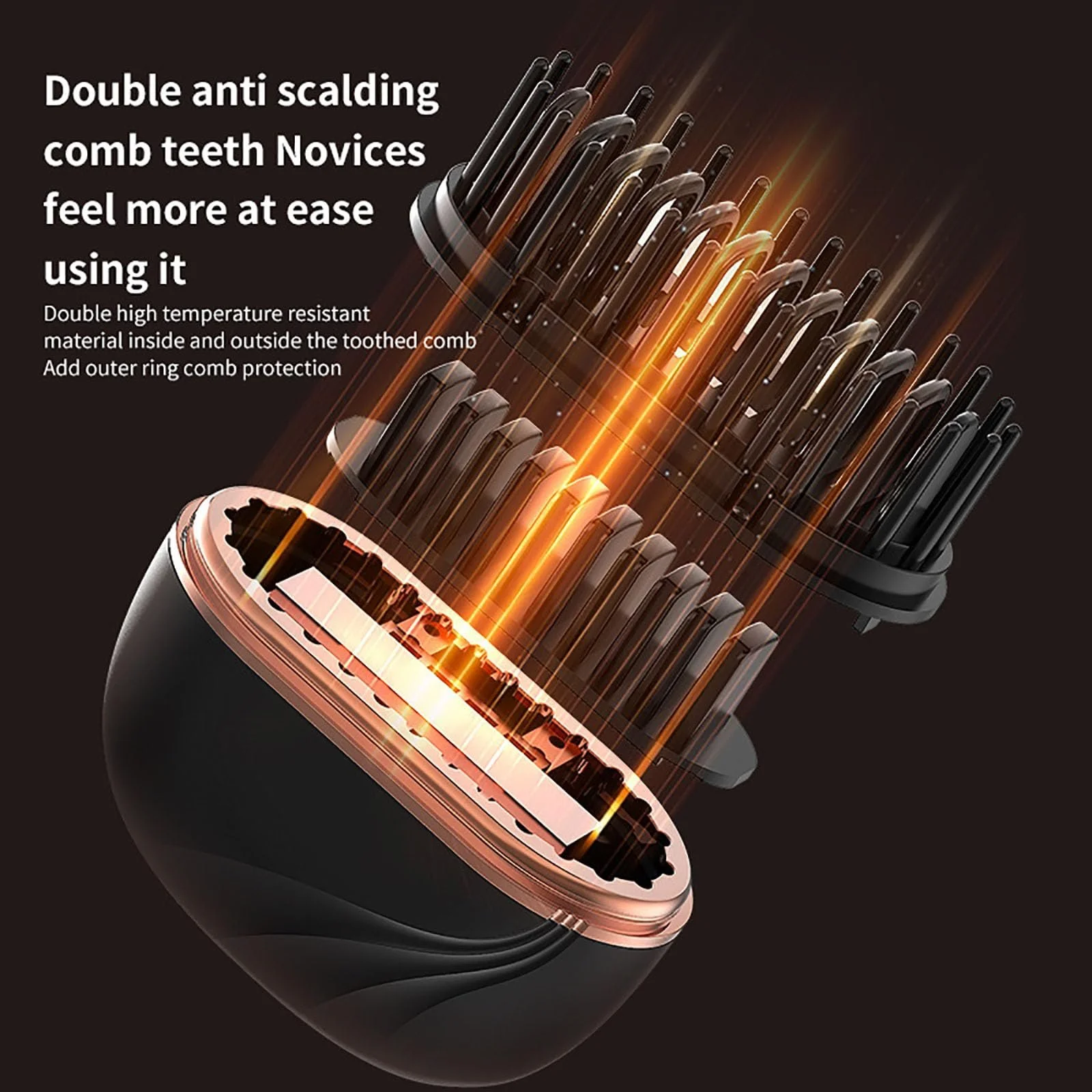 Міні-випрямляч бездротовий Mini Hair Straightener Brush Акумуляторний 3 рівні температури, фото №3