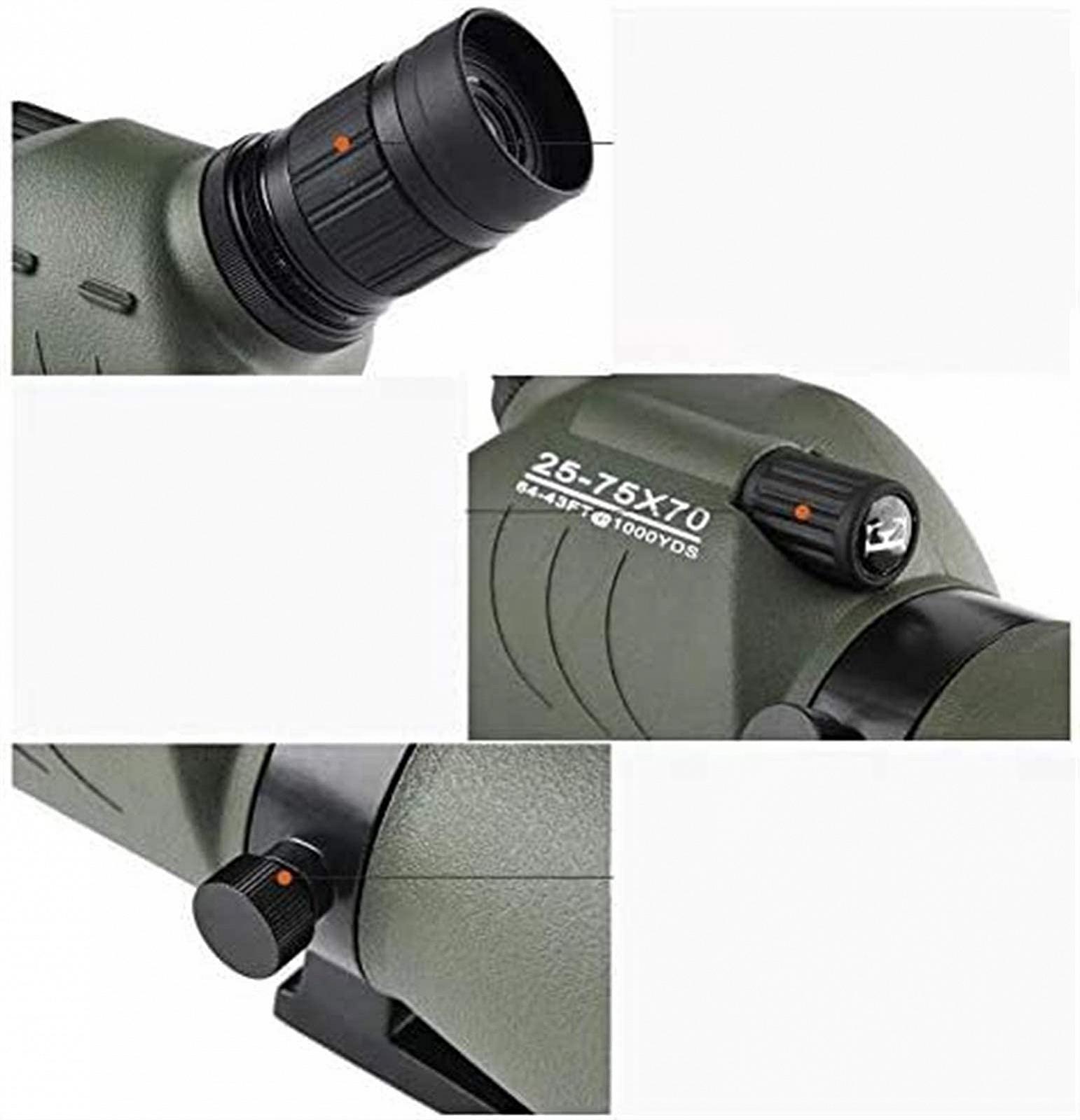 Монокуляр Zeiss 25–75 x 70 Zoom Prisma з треногою і сумкою для перенесення, фото №6 Монокуляр Zeiss 25–75 x 70 Zoom Prisma з треногою і сумкою для перенесення, фото №6