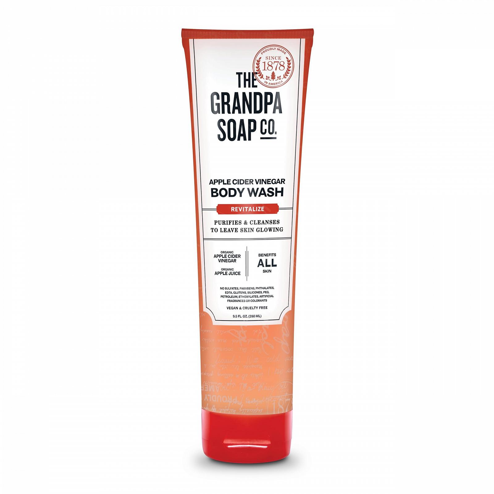 Гель для тіла The Grandpa Soap Company Apple Cider Vinegar 9.5 рідк. унцій, фото №1 Гель для тіла The Grandpa Soap Company Apple Cider Vinegar 9.5 рідк. унцій, фото №1