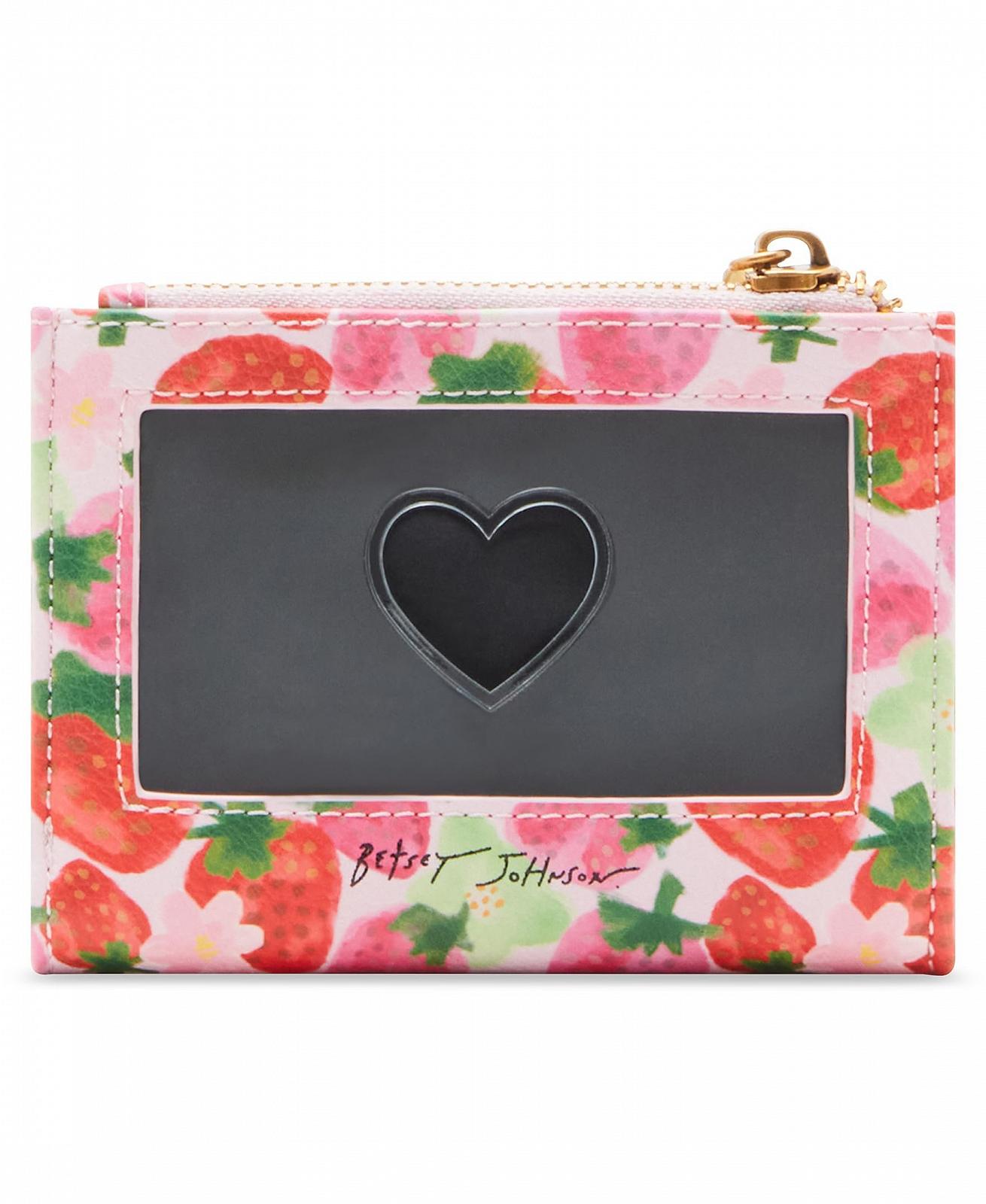 Кошелек Betsey Johnson Fresh N Fruity Bifold, розовый, фото №3