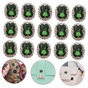 Набор страз из стекла 20 шт. для платьев, изысканные маленькие стразы, декор для одежды, медные стразы для шитья, чехол для мобильного телефона, изделия synthetic.ua - Фото 1