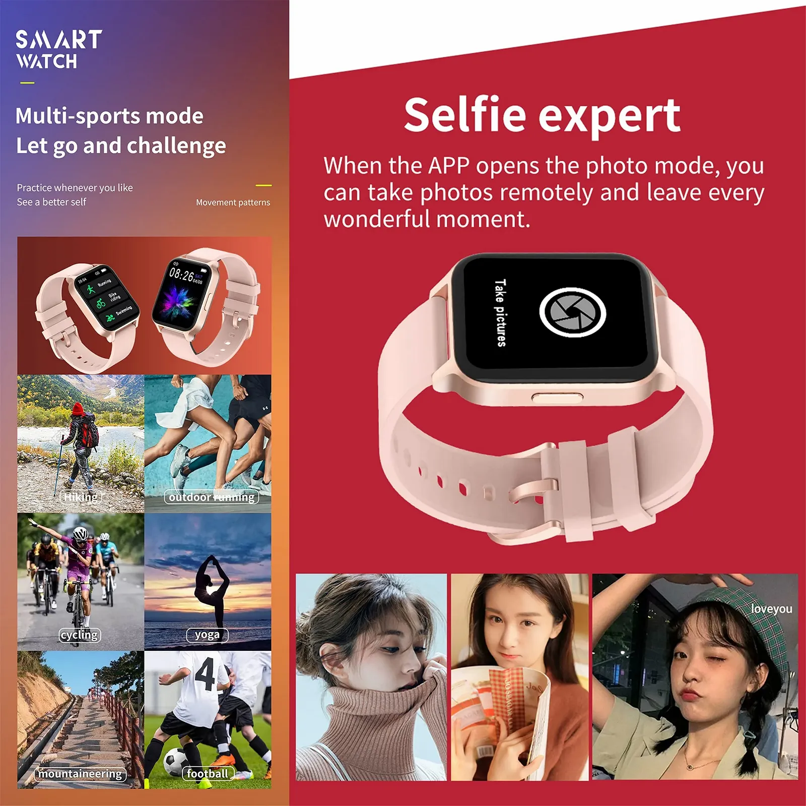 Смартгодинник IP68 Водонепроникний, фото №5