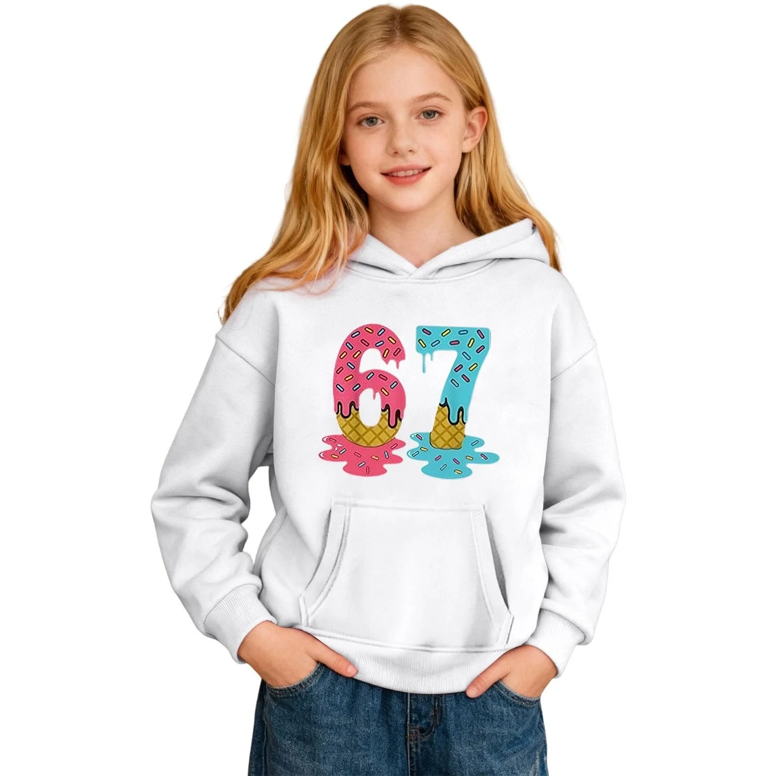 Худі для хлопчиків з принтом 67, толстовка, фото №5 Худі для хлопчиків з принтом 67, толстовка, фото №5