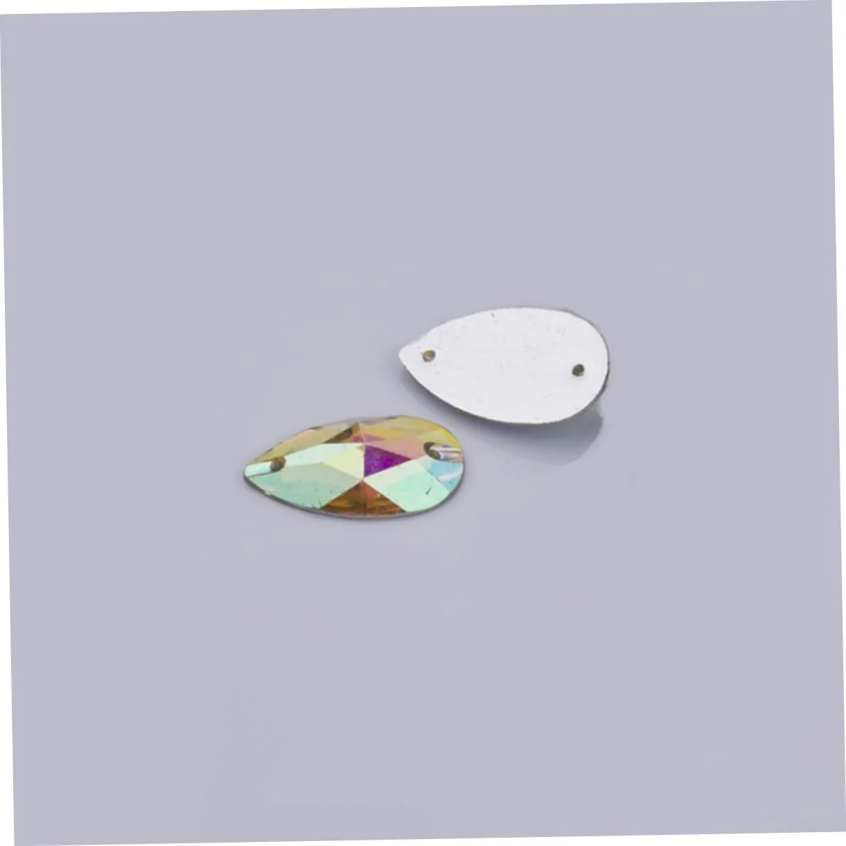 Стрази Краплеподібні POPETPOP 150 шт. AB кольору, фото №2