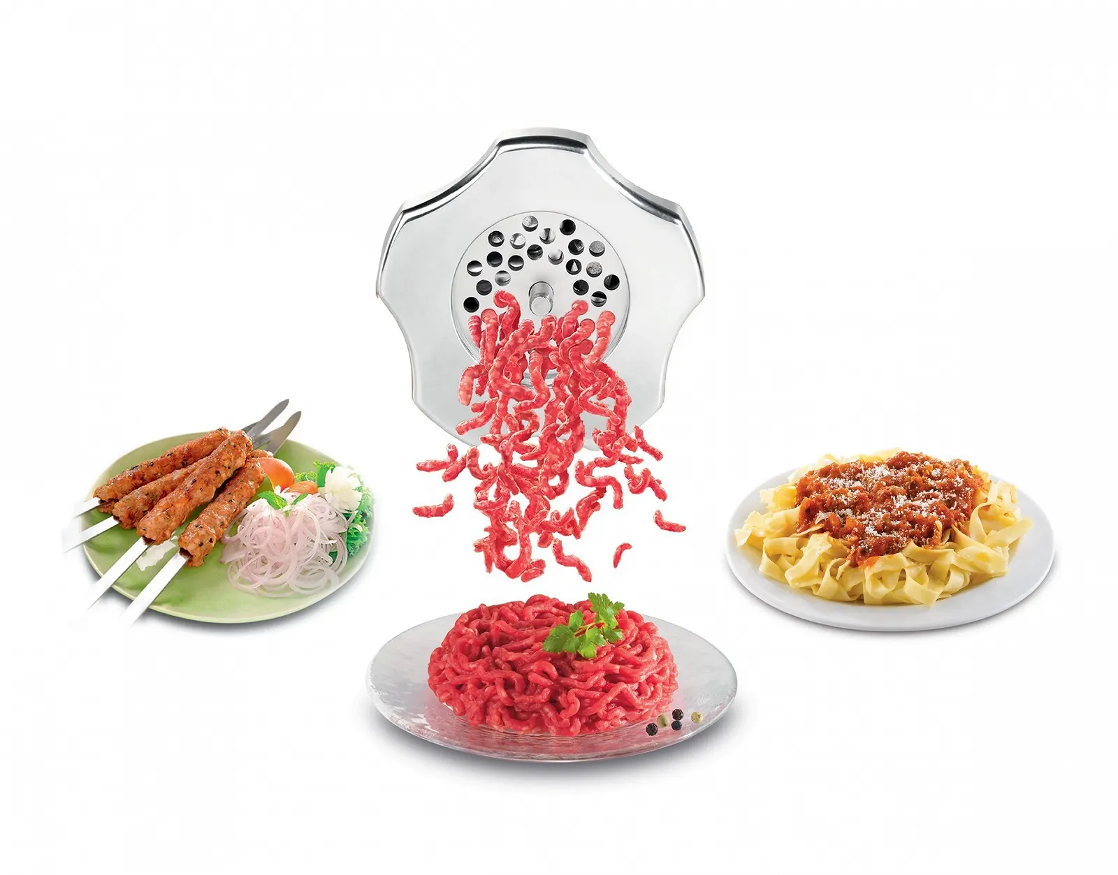 Электрическая мясорубка Tefal HV8 PRO 5-in-1 1510001401 металлическая, фото №4 Электрическая мясорубка Tefal HV8 PRO 5-in-1 1510001401 металлическая, фото №4