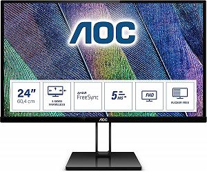 Монітор 24" AOC 24V2Q Full HD IPS 75 Гц - Фото 1