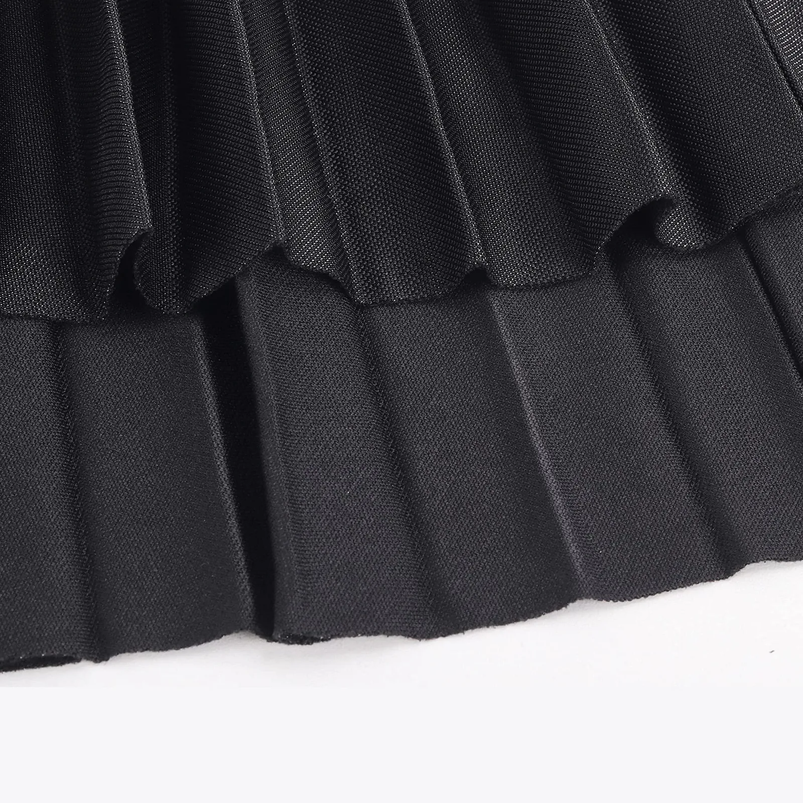 Плісирована спідниця Camilife для жінок та дівчат, міді, з плісированої тканини з срібним волокном, фото №5 Плісирована спідниця Camilife для жінок та дівчат, міді, з плісированої тканини з срібним волокном, фото №5