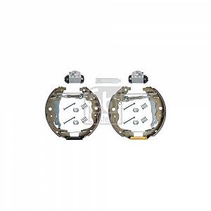 Комплект тормозных колодок FEBI BILSTEIN 43615 задний мост synthetic.ua - Фото 1