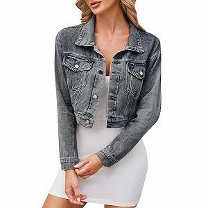 Джинсова Куртка Jeans Jackets Bomber Jacket для Mountain Jacket - Фото 1