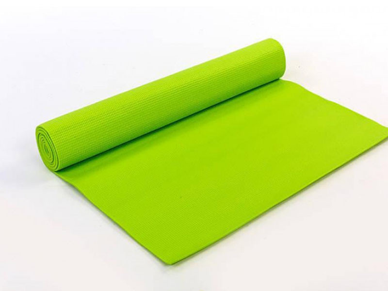 Коврик для фитнеса йоги Йогамат Feel Fit Profi 173-61-0,5 см Зеленый, фото №1