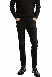 Джинси mens Jeans Troy Slim 1044968-10263 Tom Tailor Чорний  M - Фото 1
