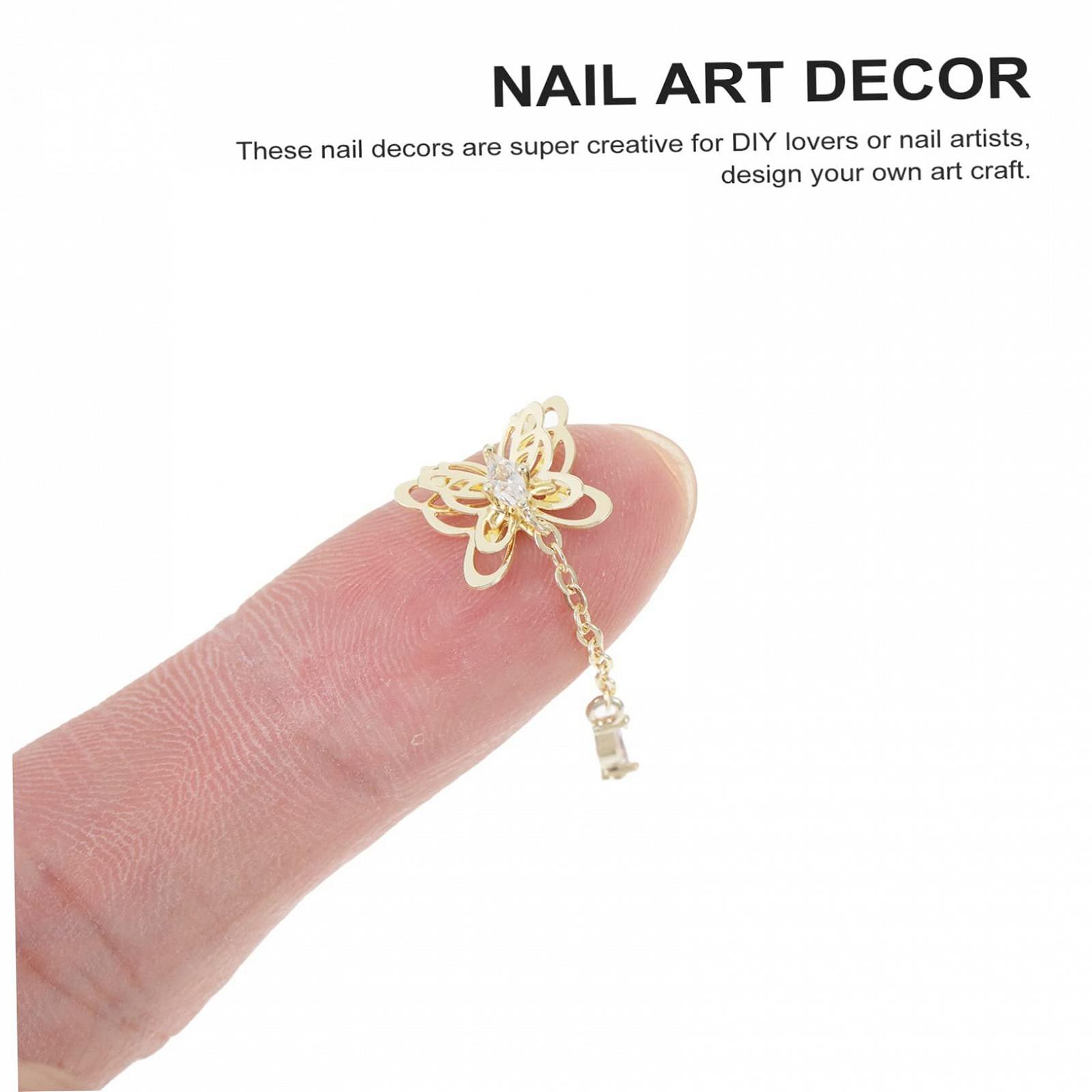 Блискітки для нігтів 3D Заклепки Самоцвіти, фото №7