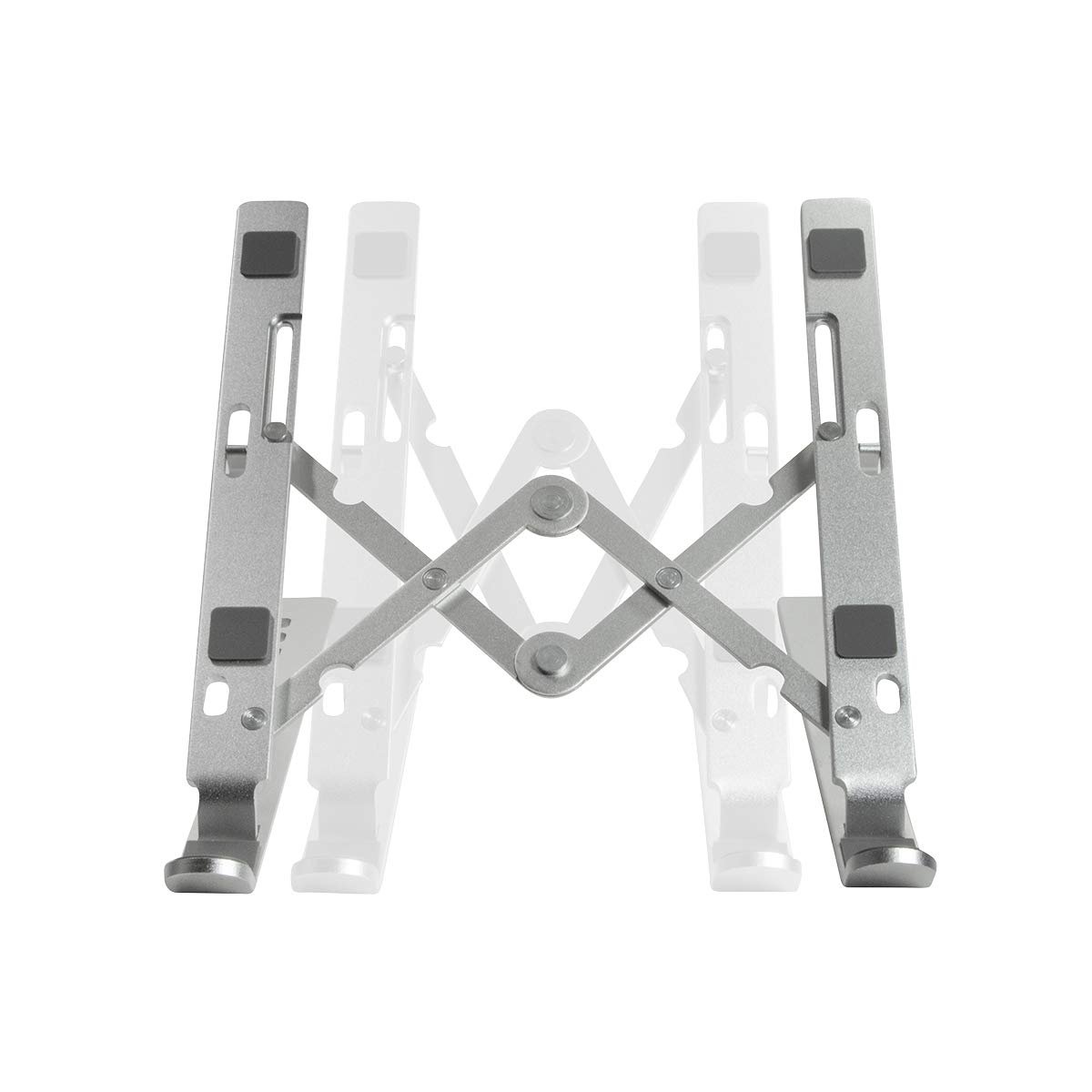 Подставка для ноутбука LogiLink AA0134 складная для ноутбуков и планшетов 10-16" серебряная, фото №3 Подставка для ноутбука LogiLink AA0134 складная для ноутбуков и планшетов 10-16" серебряная, фото №3