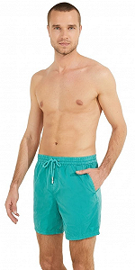Мужские пляжные шорты GUESS / Бирюзовые / Размер M - Фото 1