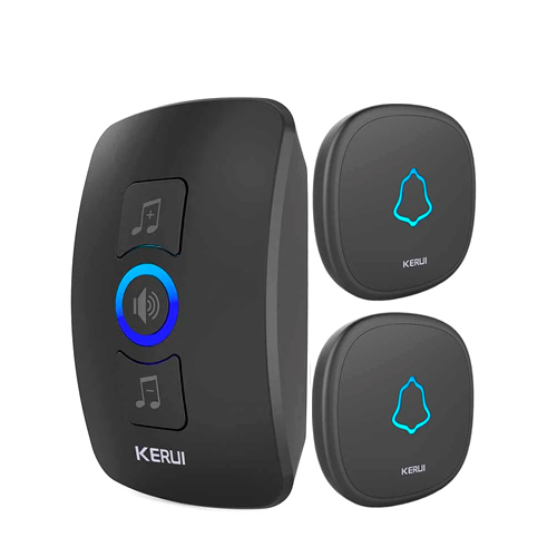 Беспроводной дверной звонок и 2 кнопки 433МГц KERUI M525 сигнализация, фото №1 Беспроводной дверной звонок и 2 кнопки 433МГц KERUI M525 сигнализация, фото №1