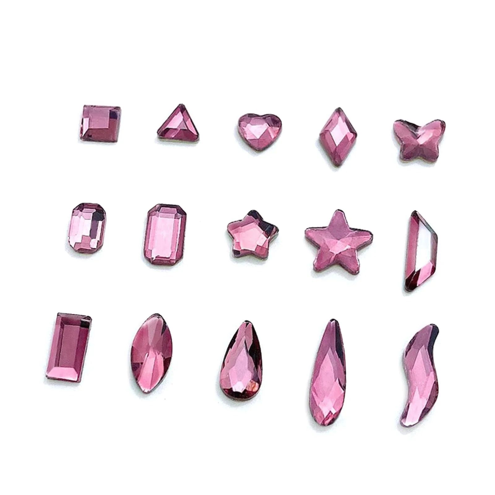 Стразы Kristall-Charm плоская задняя часть, роскошные художественные стразы, 50 штук, фото №7