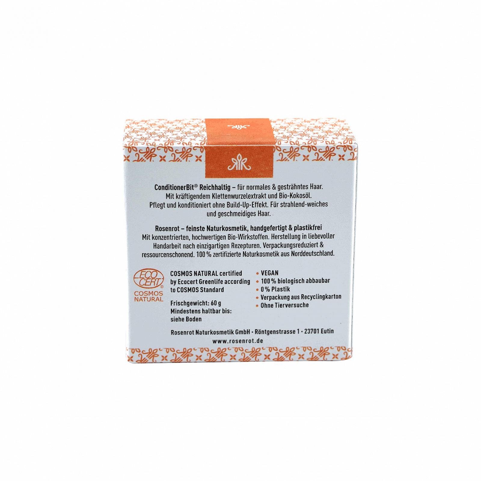 Кондиционер Rosenrot ConditionerBit® Firm Rich для нормальных и окрашенных волос, фото №4 Кондиционер Rosenrot ConditionerBit® Firm Rich для нормальных и окрашенных волос, фото №4