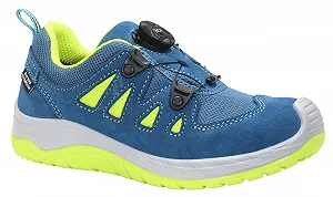 Детская обувь ELTEN Outdoor Maddox Kids BOA Petrol-Lime Low для девочек и мальчиков - Фото 1