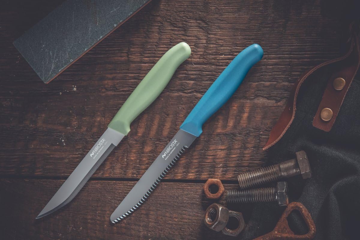 Набор ножей NIROSTA Elemental 2 шт. Германия Лезвия Extra Sharp, фото №5