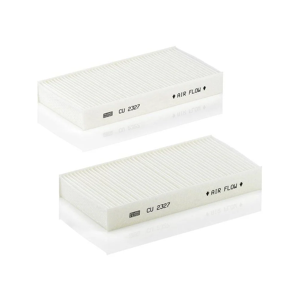 Фільтр салону MANN-FILTER CU 2327-2 для HONDA за рукавичним ящиком, фото №1