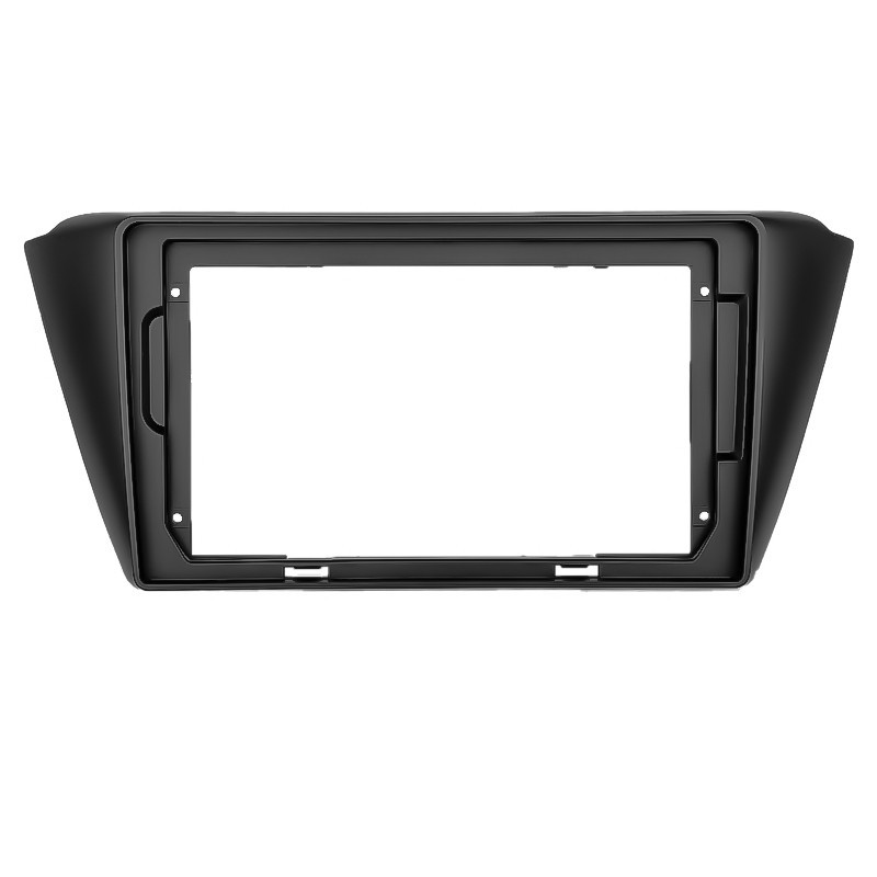 Переходная рамка Lesko 9 Skoda Fabia 2014-2021 Черный (9300-37911), фото №1