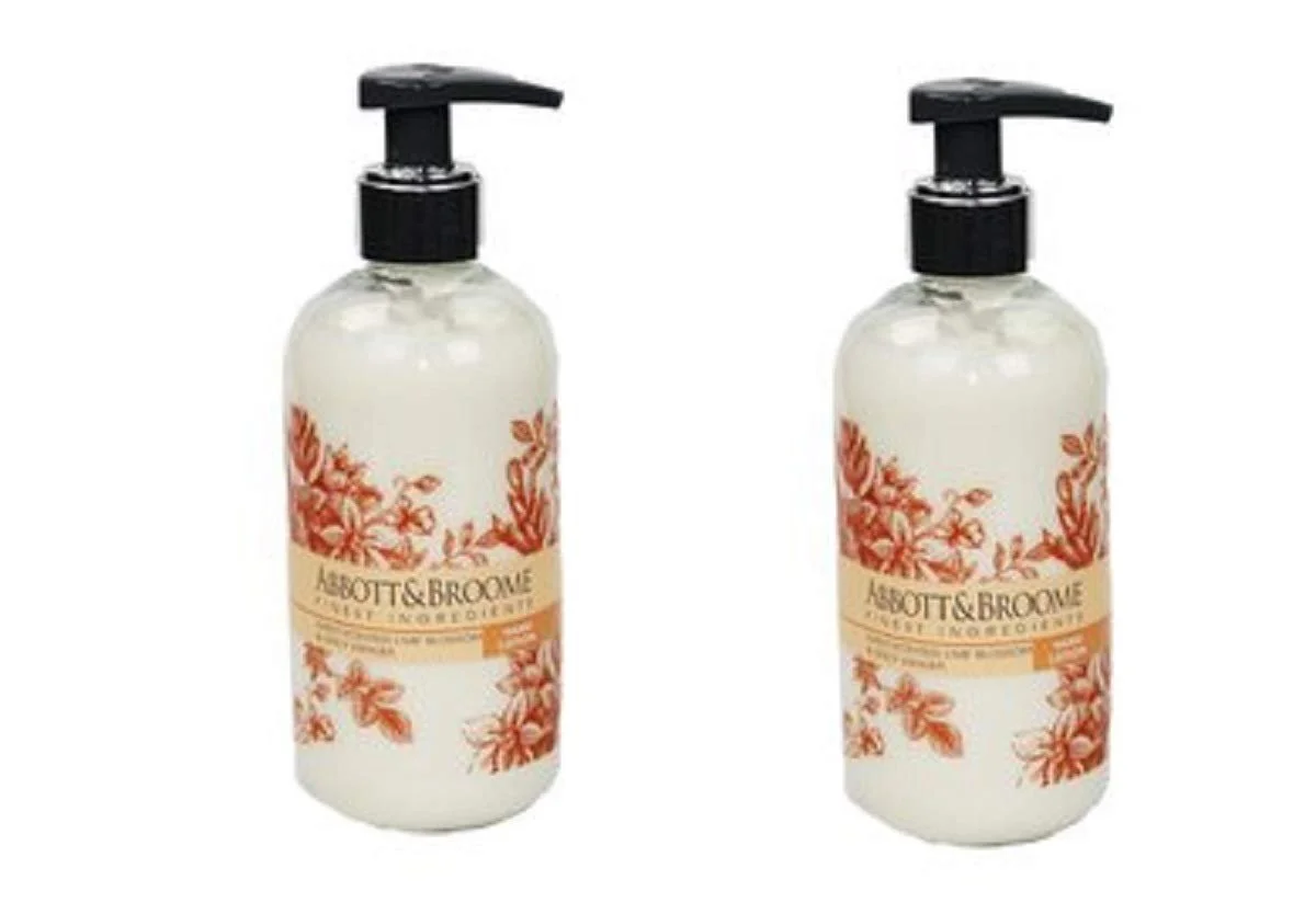 Лосьйон для рук Abbott&Broome Aromatic Lime Blossom & Spicy Ginger 2 x 300 мл, фото №1