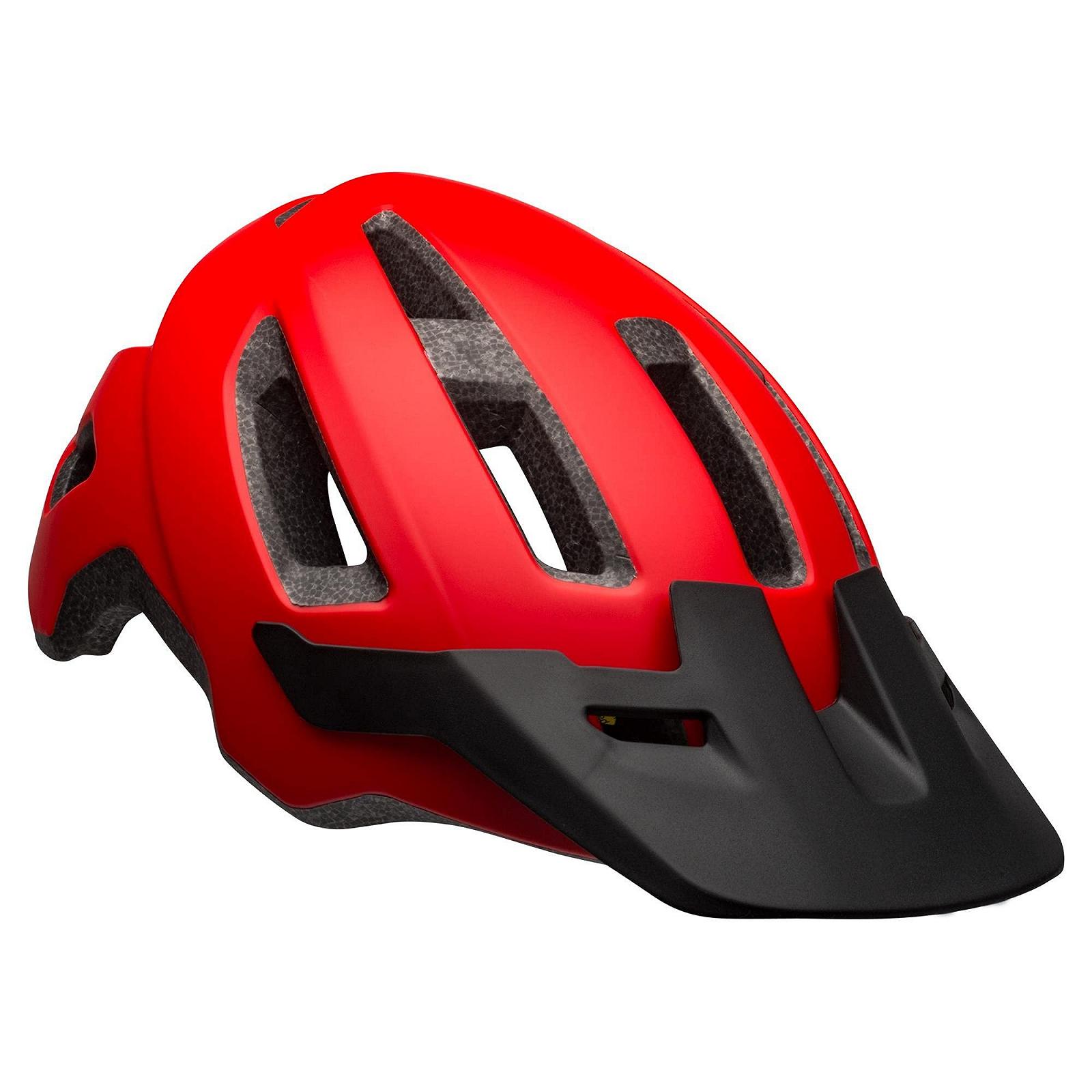 Шолом Bell Nomad MTB чоловічий, матовий червоний/чорний, один розмір, фото №3
