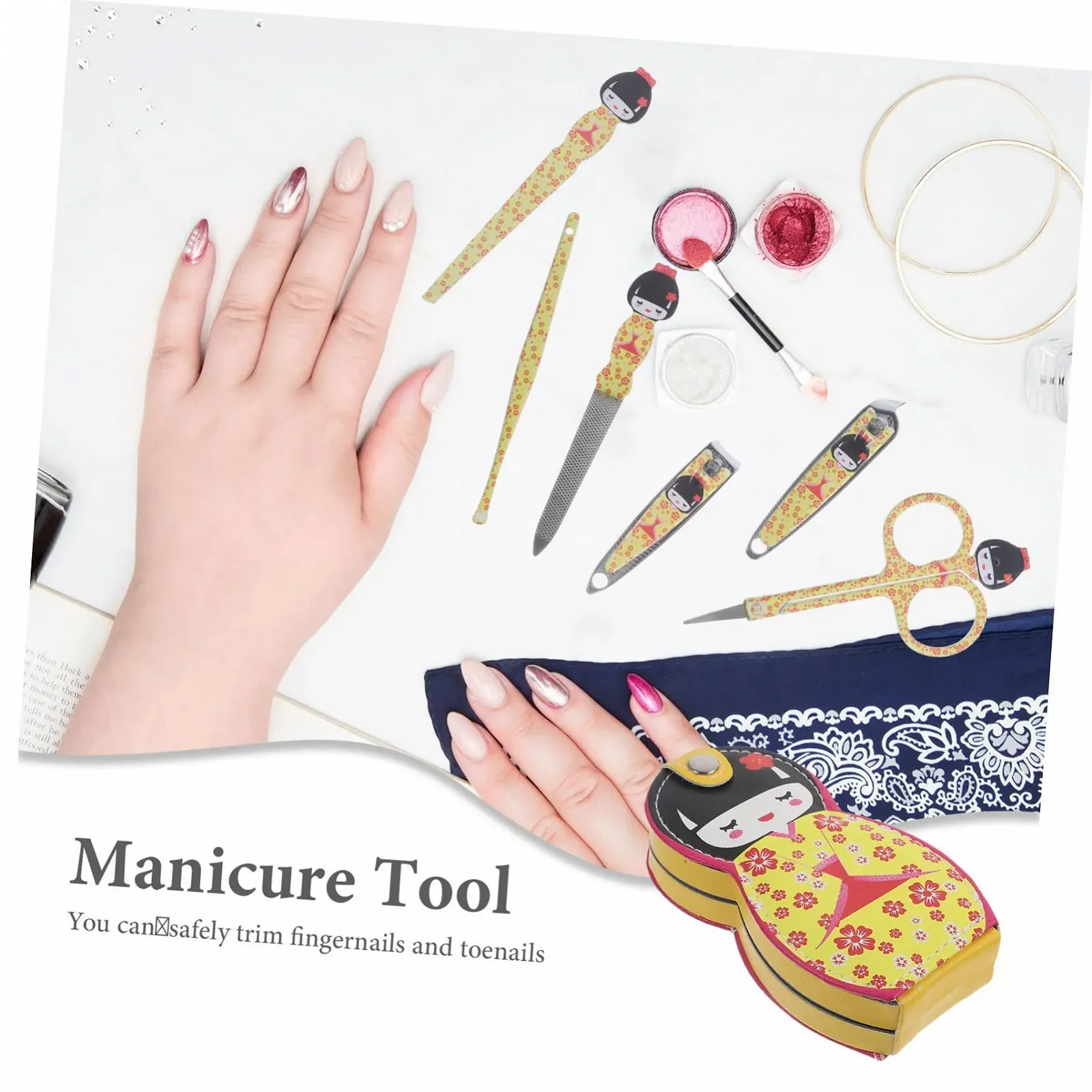 Набор для маникюра и педикюра PACKOVE, фото №8