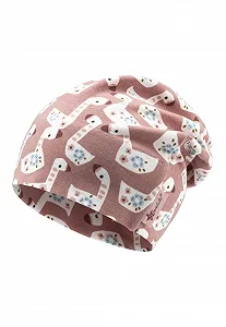 Шапка Sterntaler з принтом лисиці для дівчаток - Фото 1