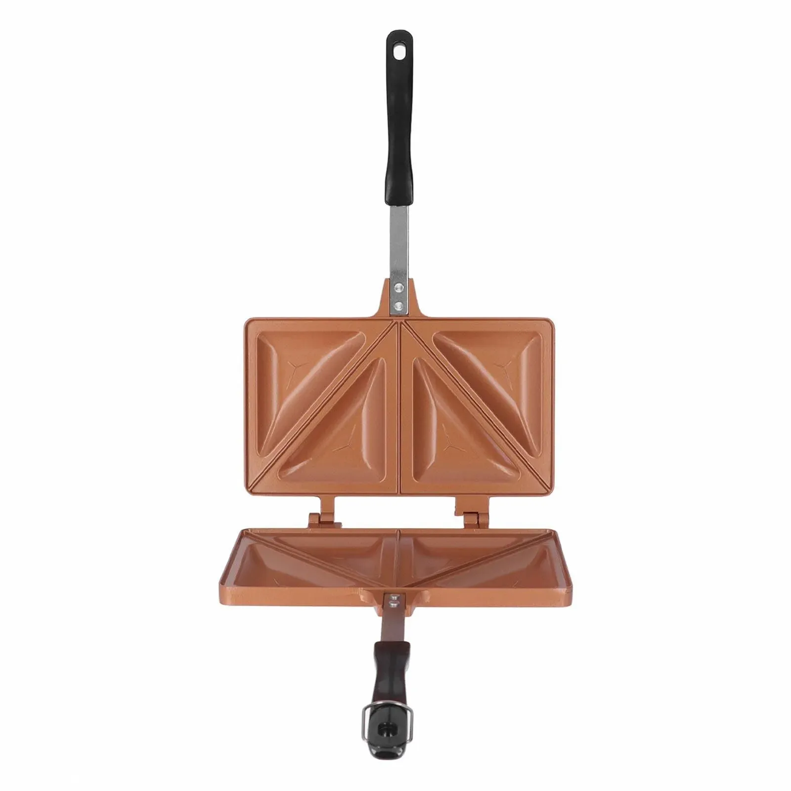 Двухсторонняя сэндвичница GOLD, фото №8