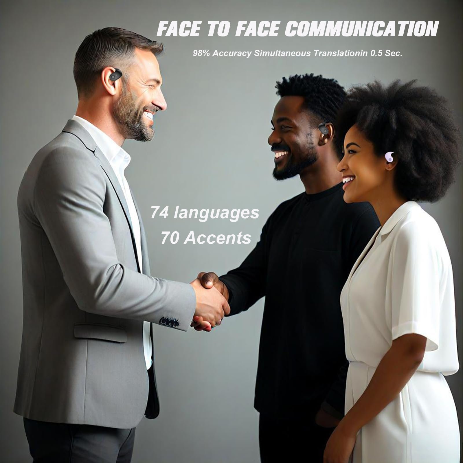 Навушники-перекладачі Ai для перекладу в реальному часі, фото №2