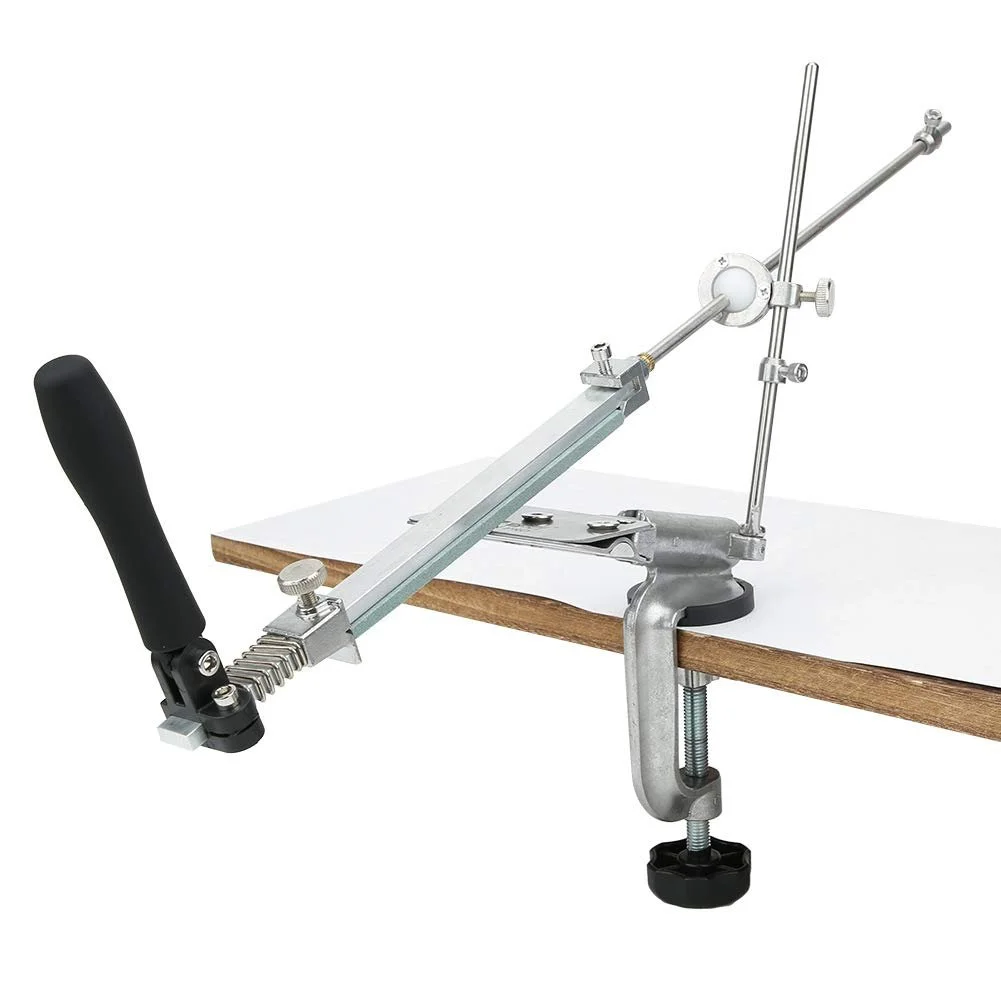 Точило для ножів ручна З фіксованим кутом З 4 каменями, фото №9 Точило для ножів ручна З фіксованим кутом З 4 каменями, фото №9